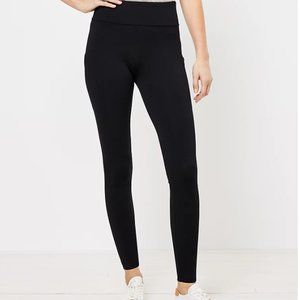 NWT Lou & Grey Black Ponte Side Pocket Leggings,  XS